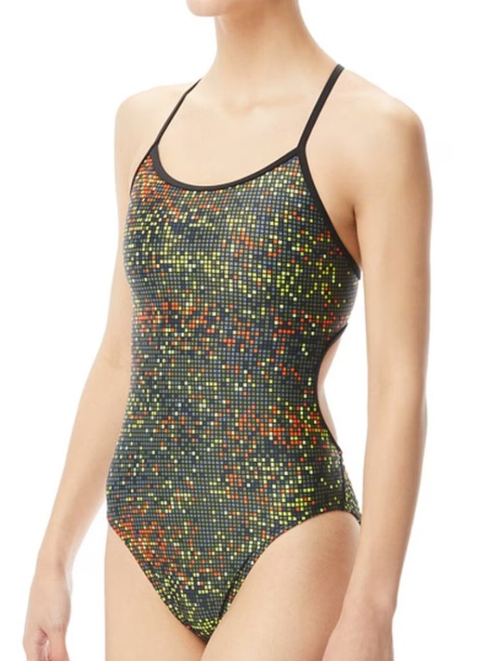 NWT TYR Atomic Durafast Trinity Fit One Piece Swimsuits sz 40